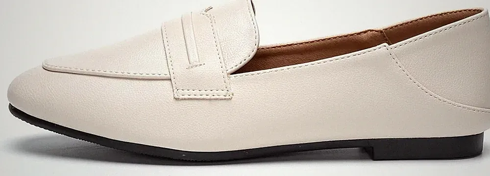 Damen Halbschuhe Mokassins Schuhe Größe 8,5 Leder Fahren Bequem Wandern Flats