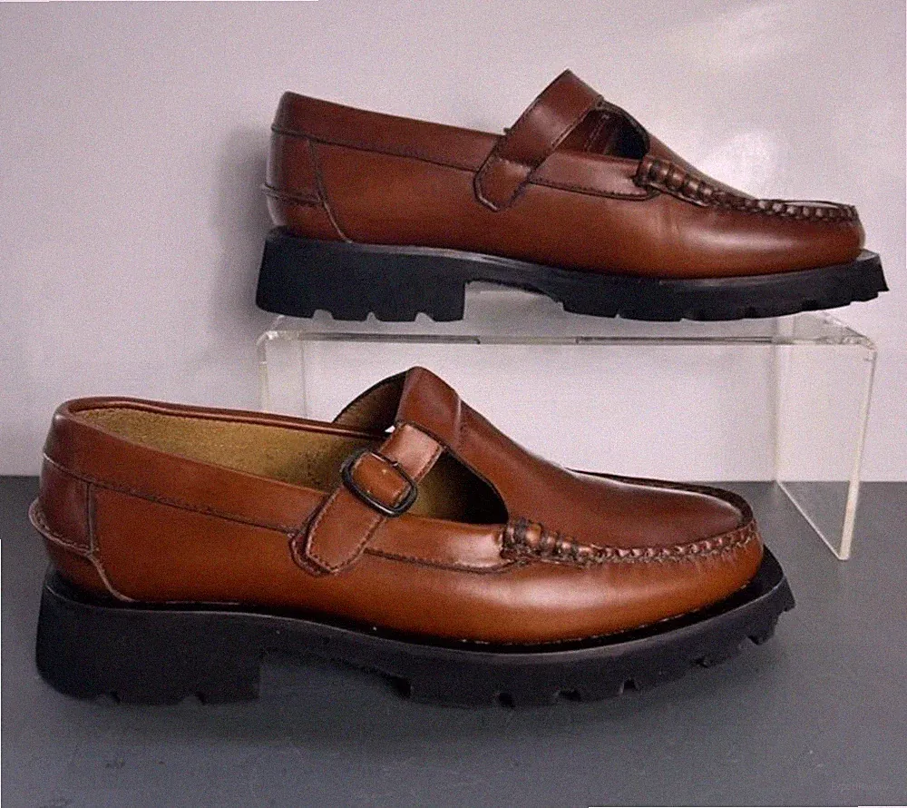 Beim Sport Leder-Loafer