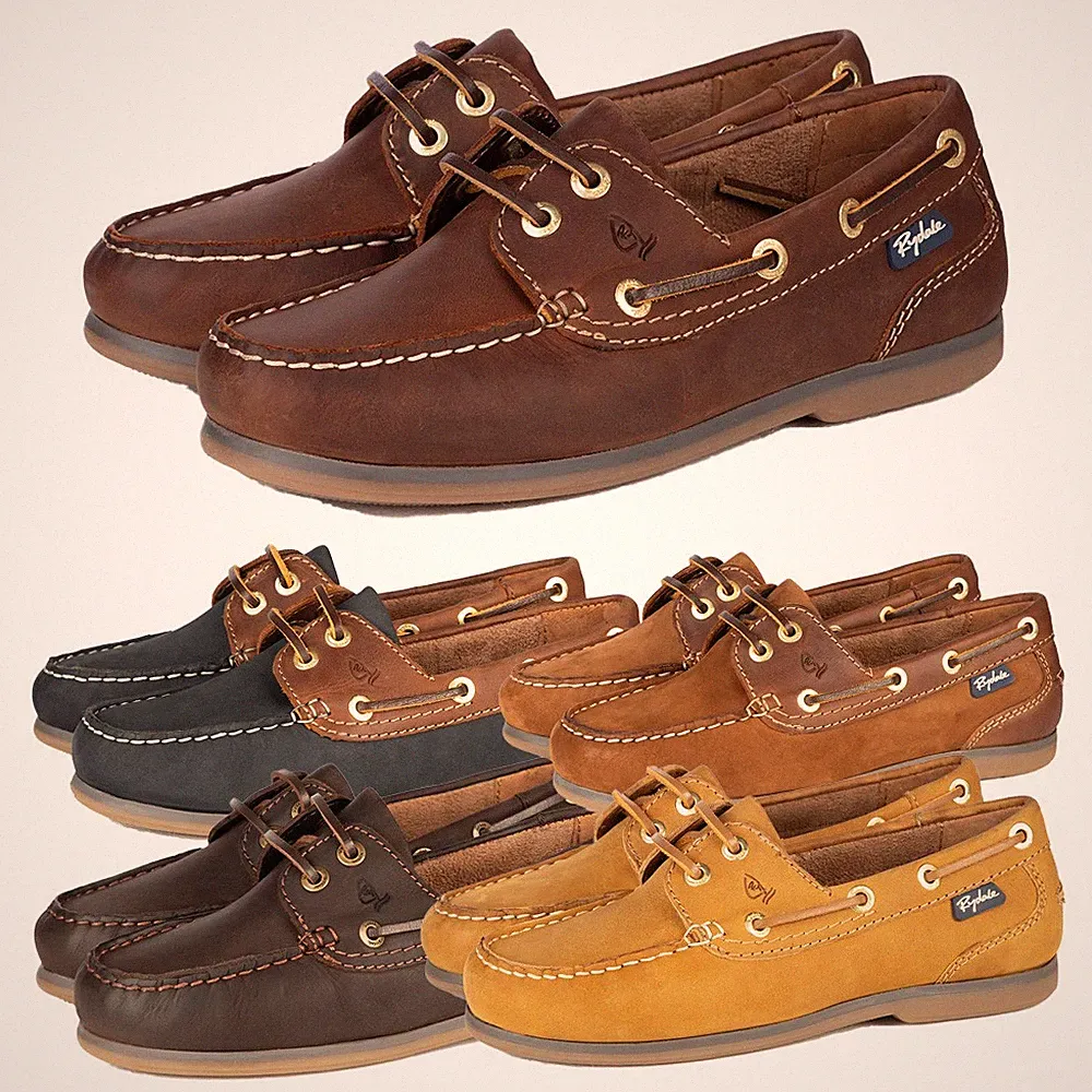 Damen Leder Deck Schuhe Damen Bootsschuh Halbschuhe für Frauen Mokassins 5 Farben