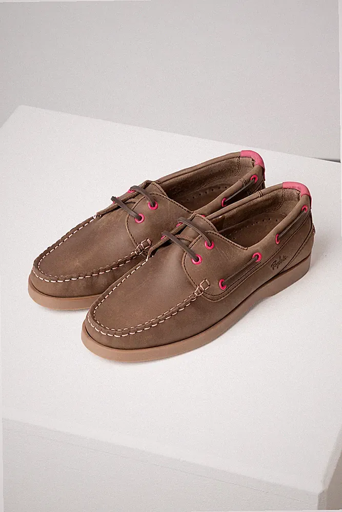 Damen Leder Deck Schuhe Damen Flach Bootsschuh Halbschuh Mokassin 4 Farben