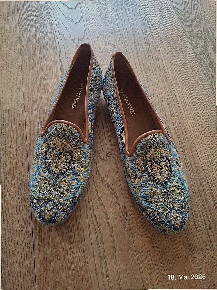 loafer damen blau 38 elegant