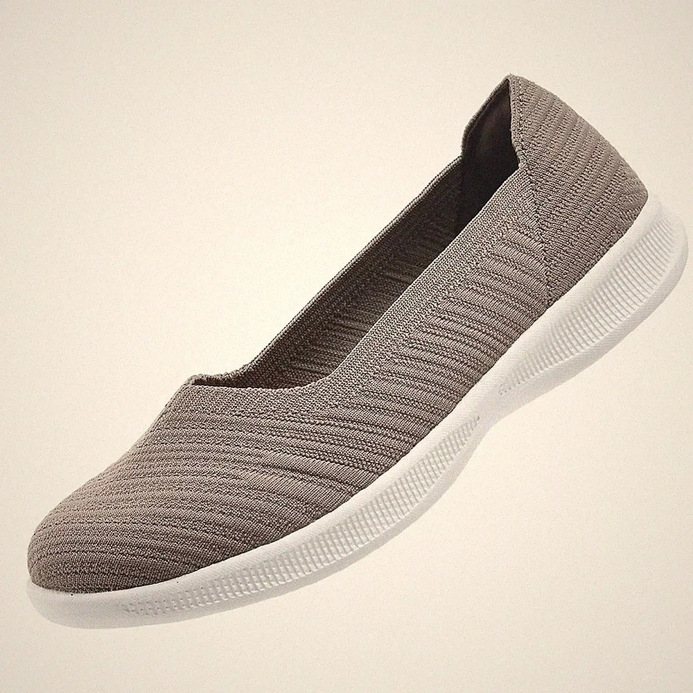 Damen Loafers Bequeme Slip On Flache Ballerinas Schuhe Lässige Weich Walkings...