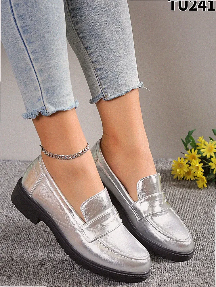 loafer silber 36