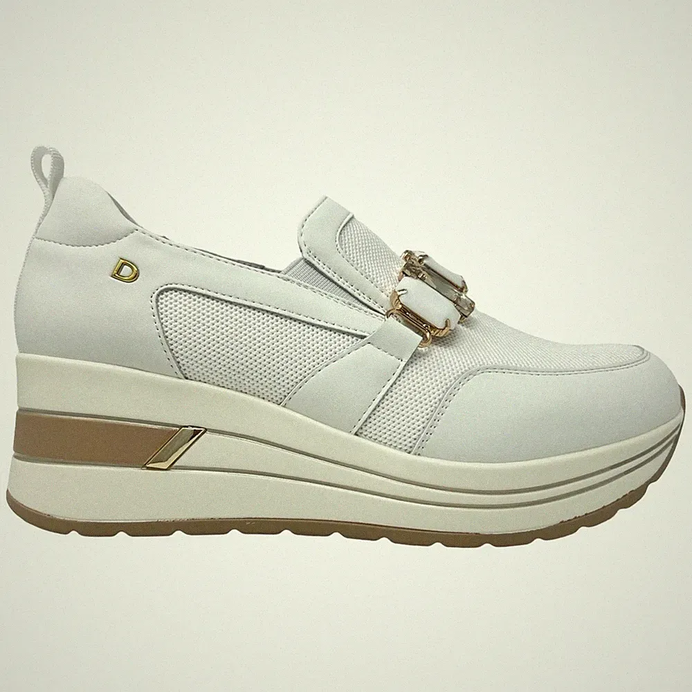 DAMEN SERENA 2L5548DM MOKASSIN MIT GUMMIBÄNDERN STEINDETAIL
