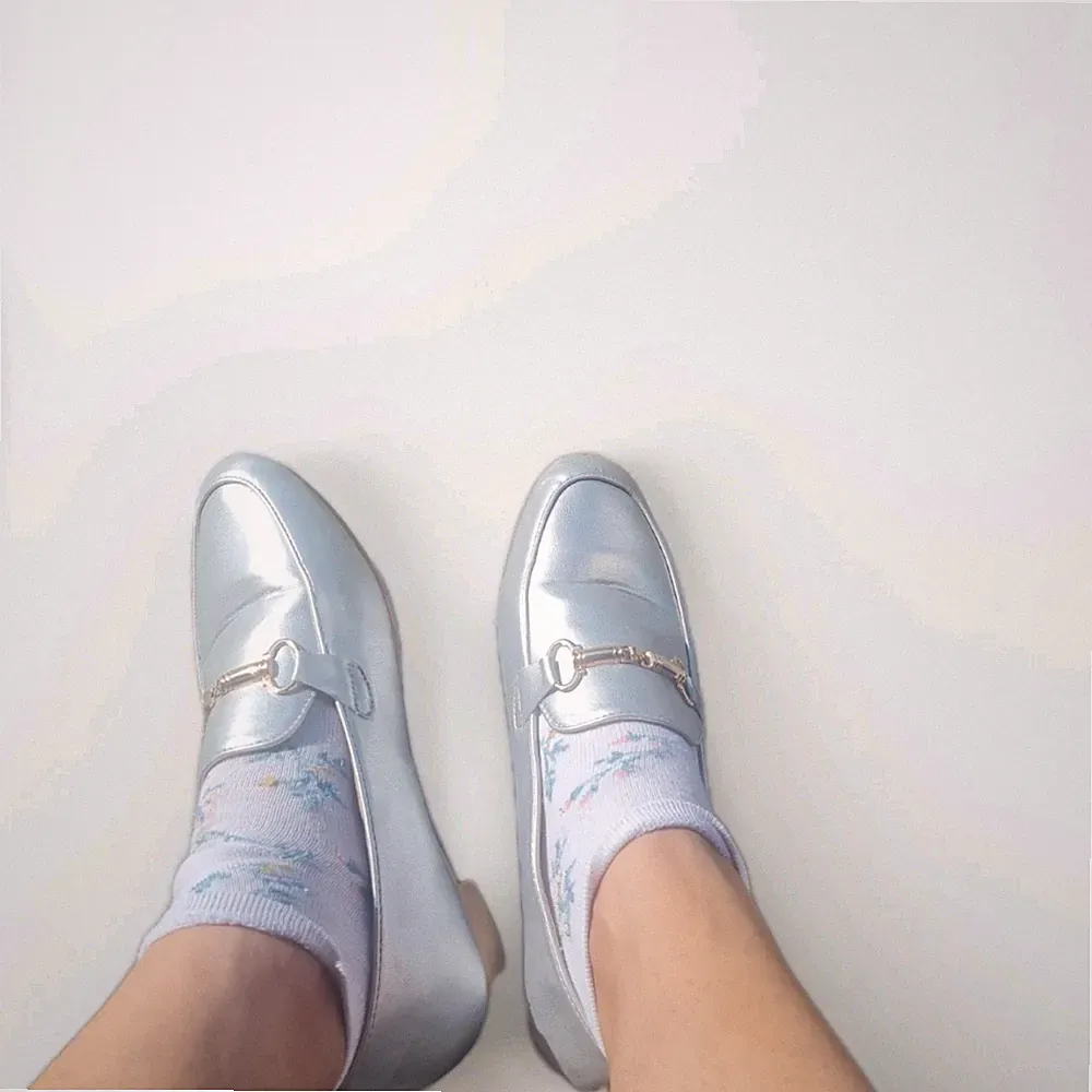 37.5 Loafer mit Kette
