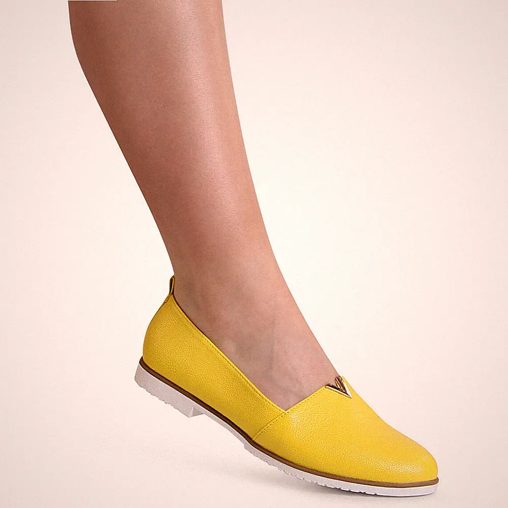 Damen Slipper Ballerina Loafer Halbschuhe Slip On Freizeit Trendy
