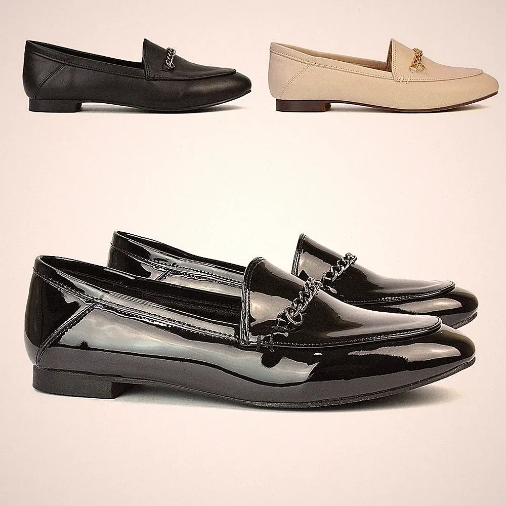 Damen Slipper Halbschuhe Damen Flache Pumps Freizeit Arbeit Büro Schule Komfort Schuhe