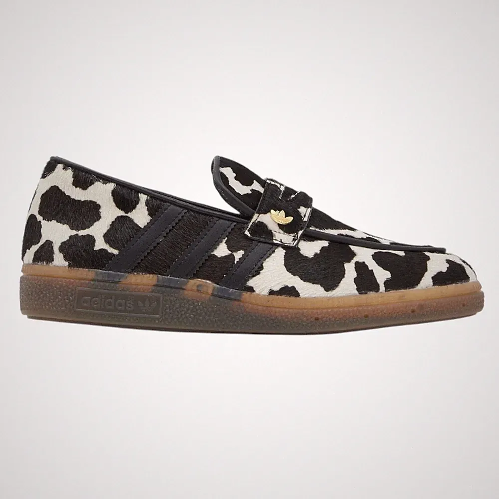 Damen Sneaker Slipper Adidas WMNS Handball Spezial Loafers Cow Print (KK0921)