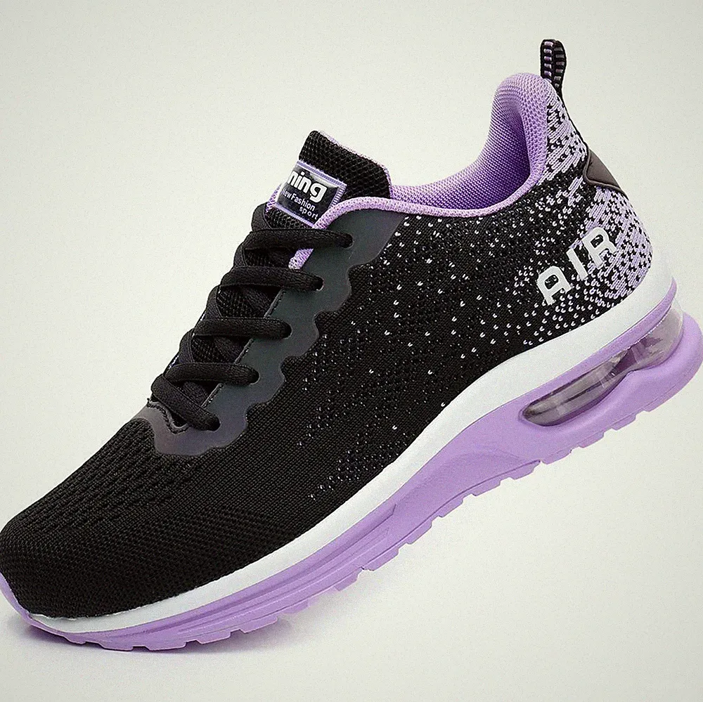 Lila Flache Schuhe