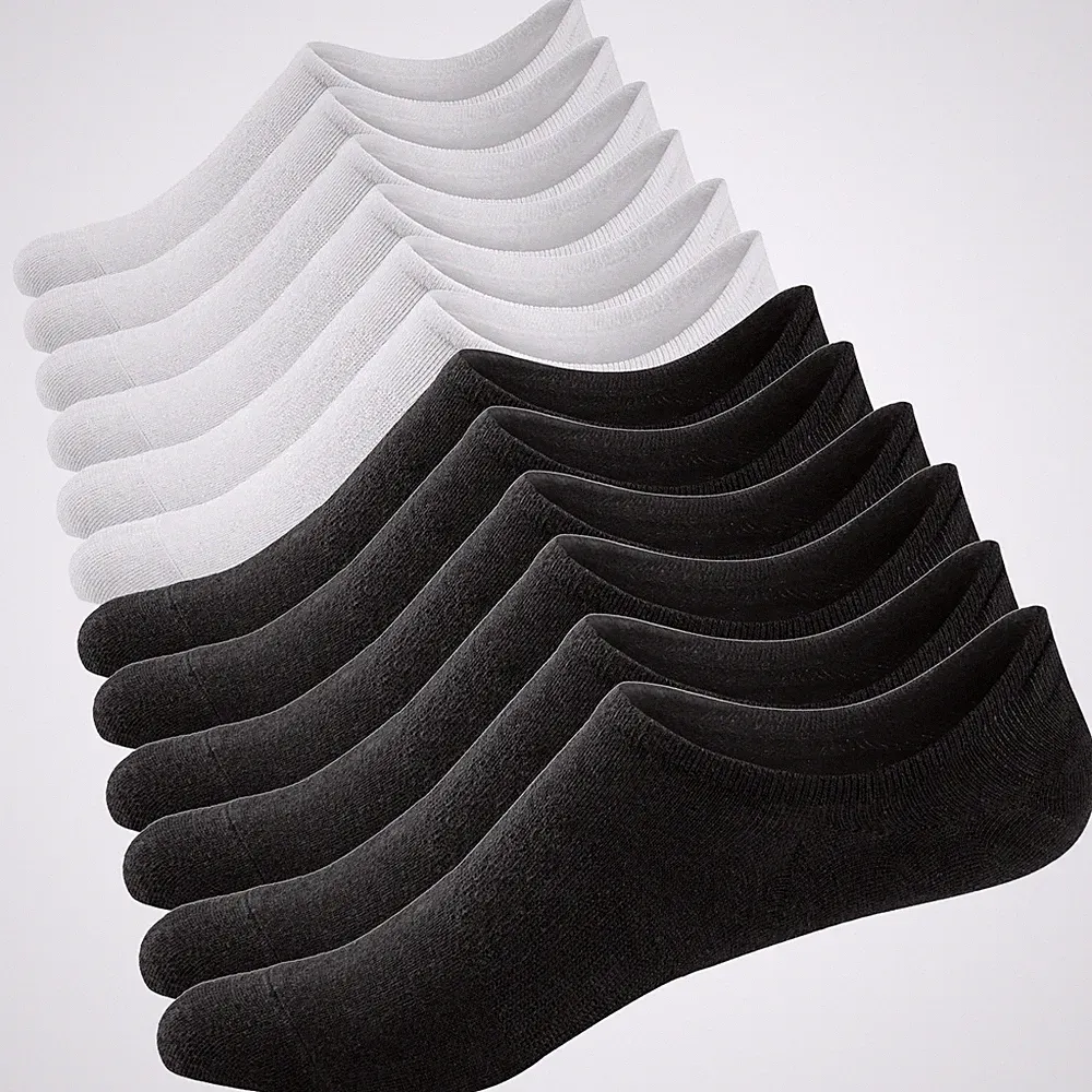 Damen Unsichtbare Sneaker Socken Baumwoll Kurzsocken Sport Socken für Loafers...