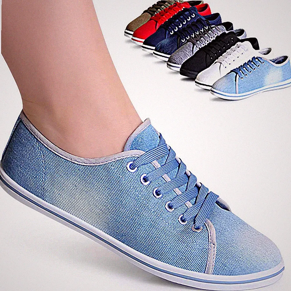 Damenschuhe Sneaker Turnschuhe Loafer Freizeitschuhe Basic Trendy