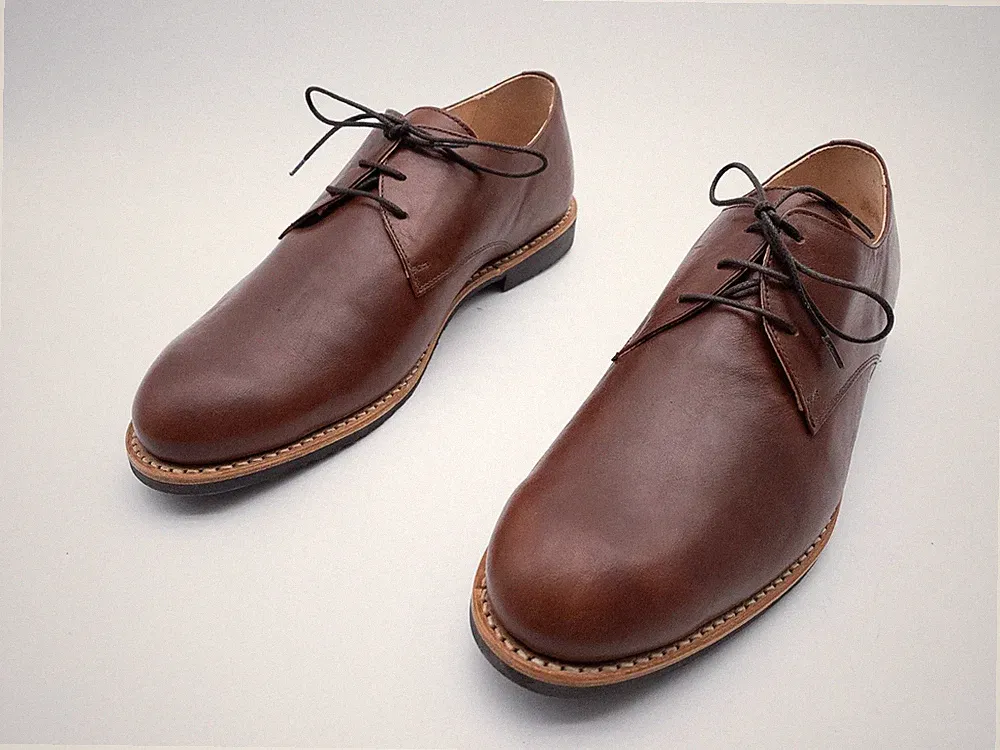 desenrasco Herren Elegant Loafer Mokassin Leder Braun Gr. 42.5 EU Art. 38503-50
