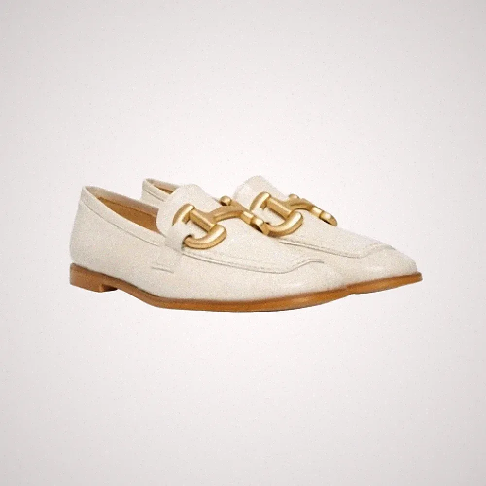 Di Nuovo Lack LEDER Loafer mokassins Ballerina Gr 39 Unisa alma lola lou GG Neu