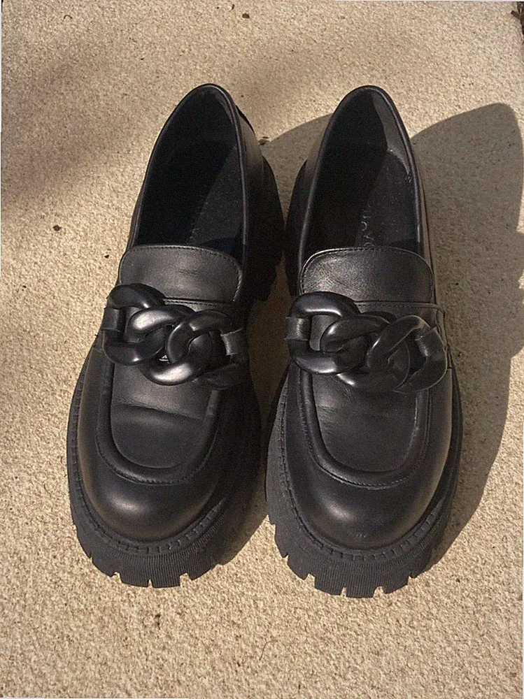 Di Nuovo Loafer mit Chunky-Sohle & Kettendetail, Gr. 38