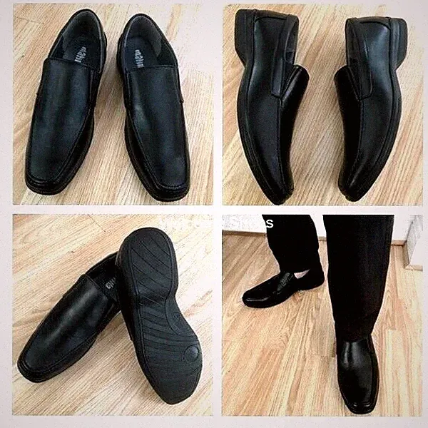DIABETIKER leichter flexibler Easywear Halbschuh Mokassin Drive Boot schwarz Schuhgröße
