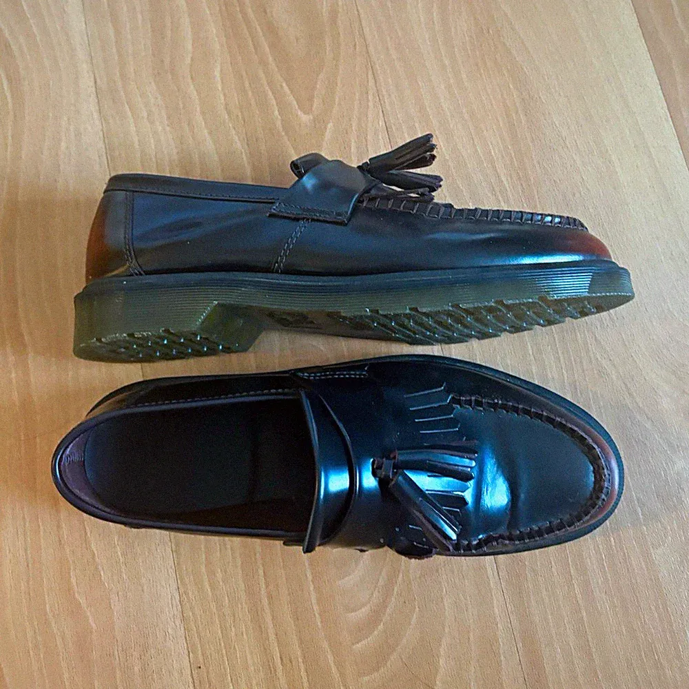 Doc Martens Adrian Arcadia Leder Tassel Loafer - Cherry Red (gr. 46)