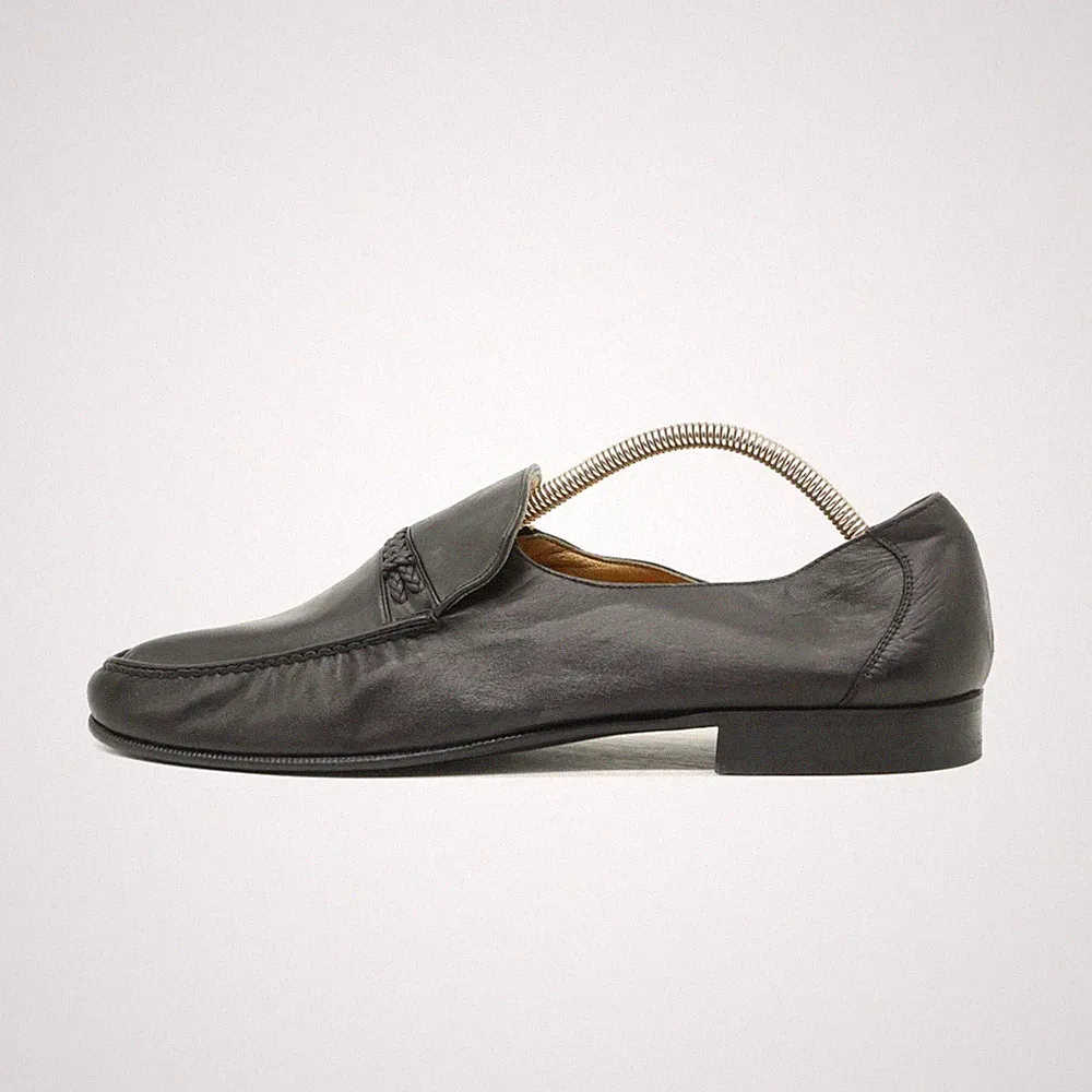 Domani Johnston & Murphy Herren Loafer EU 45 Mokassin Schwarz