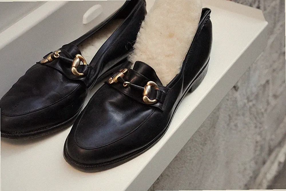 Italien Leder-Loafer