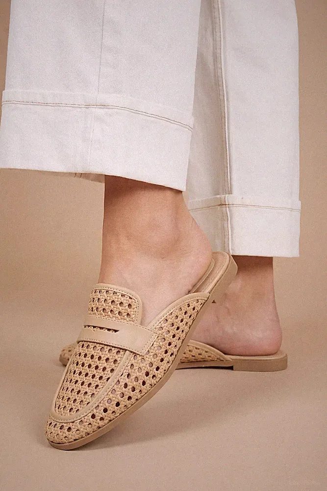 Dorothy Perkins Camel Halbschuhe Damen Daywear Flats