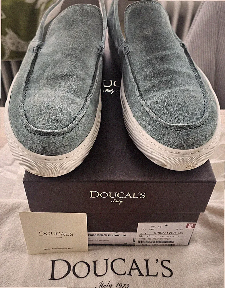 Grün Halbschuh