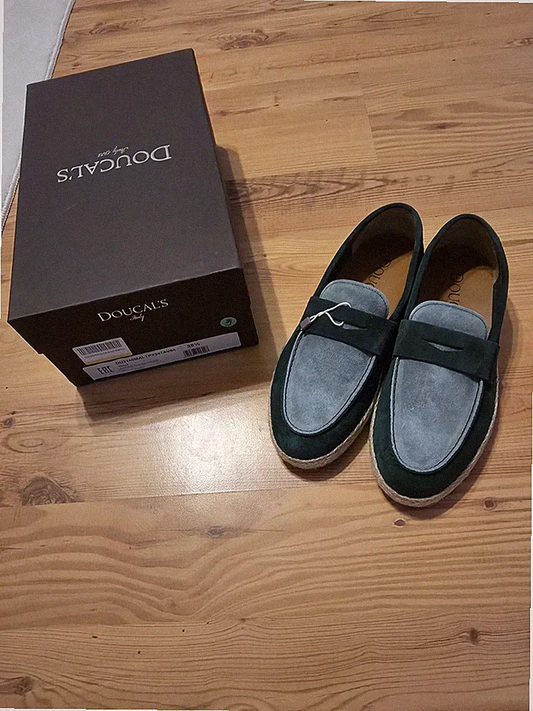 Doucals, Designer, neu, Gr. 39,5, Loafer, Mokassin, UVP 329€!, Sommer