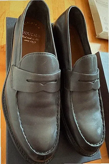 DOUCALS Penny Loafer NEUWERTIG. Neupreis 329.- Euro , Original Gr43