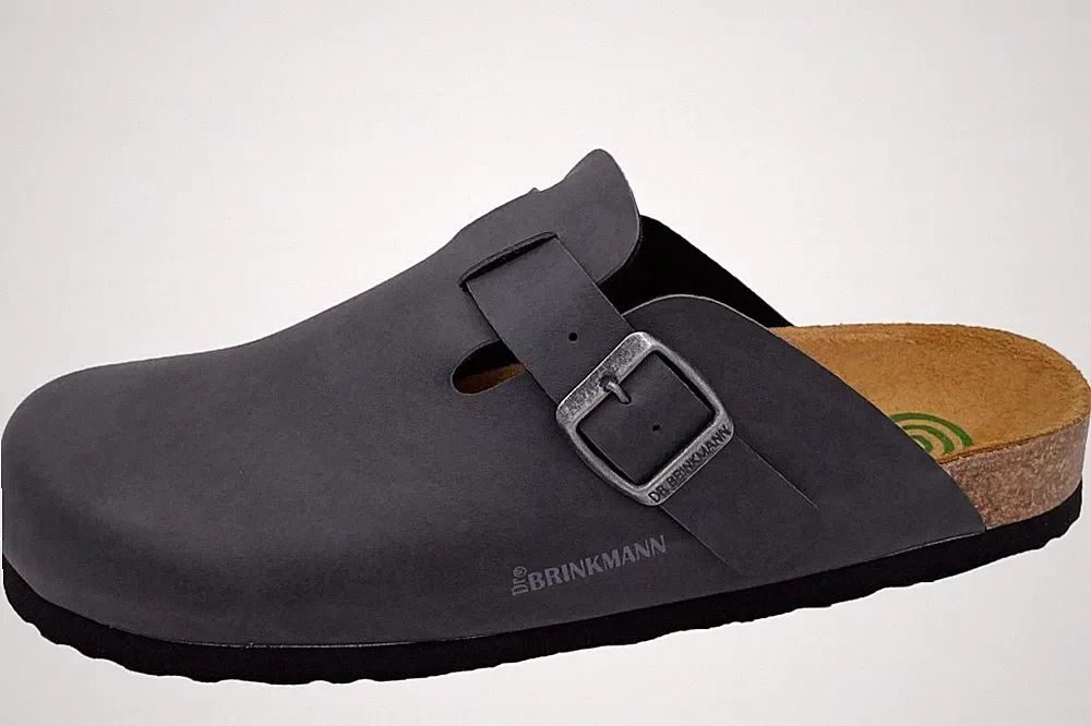 Dr. Brinkmann Herren Pantolette Grau Schuhe Clogs 600212-9
