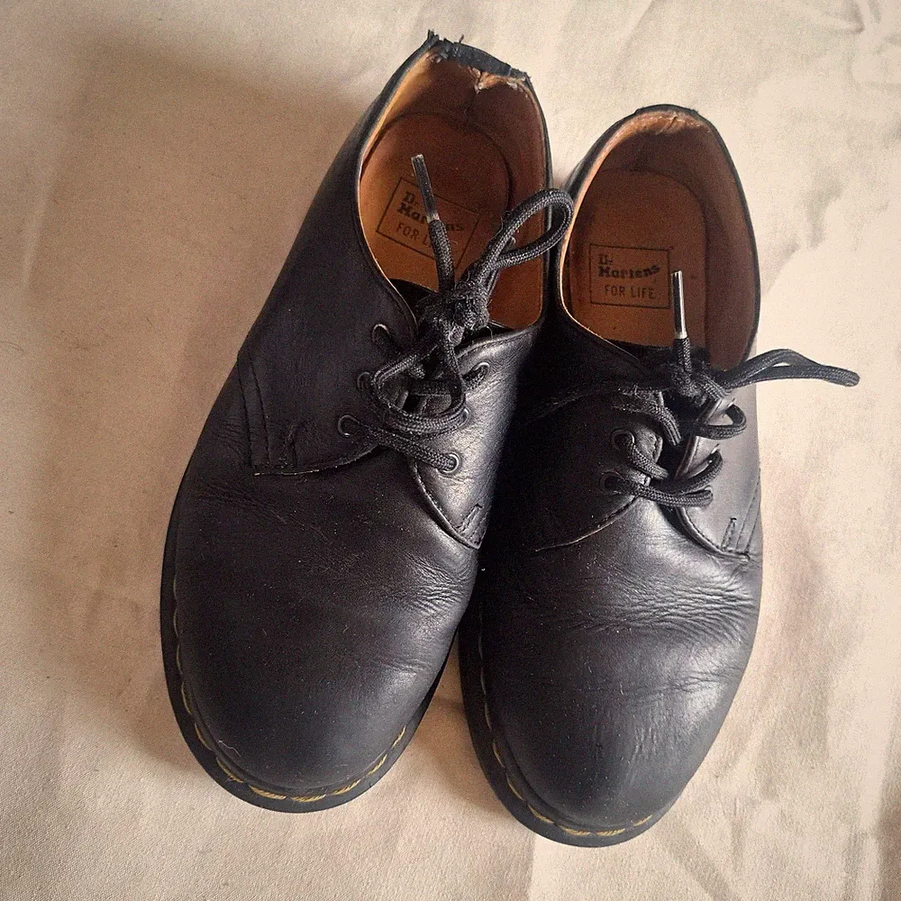 Dr Martens 1461 For Life schwarze Lederschuhe UK 6,5 EU 40 US 7,5 Auslaufmodell