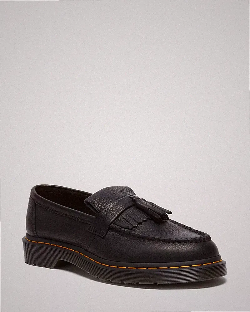 Dr. Martens Adrian Ambassador Soft Leather Tassel Loafer Black