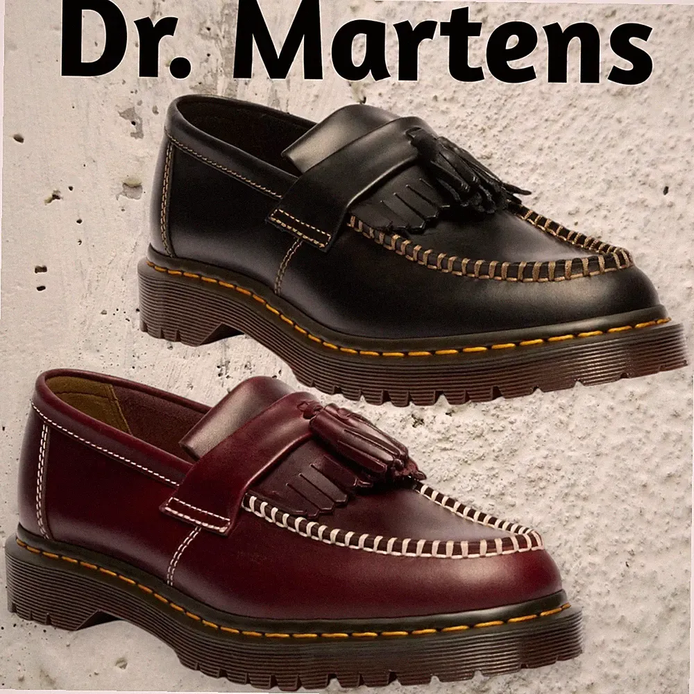Dr. Martens ADRIAN BEN Tassel Loafers 42849001 42849600 Unisex Japan Neu