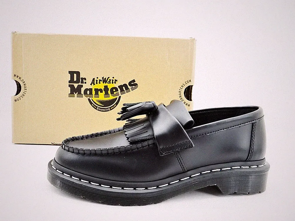 Dr. Martens ADRIAN BEX SMOOTH Slipper Loafer Halbschuhe Schwarz Unisex Gr.40
