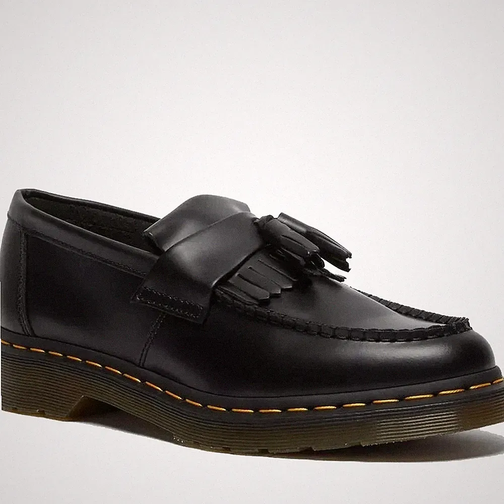 Dr. Martens Adrian Damen Schwarze Leder Loafer Freizeit 22209001