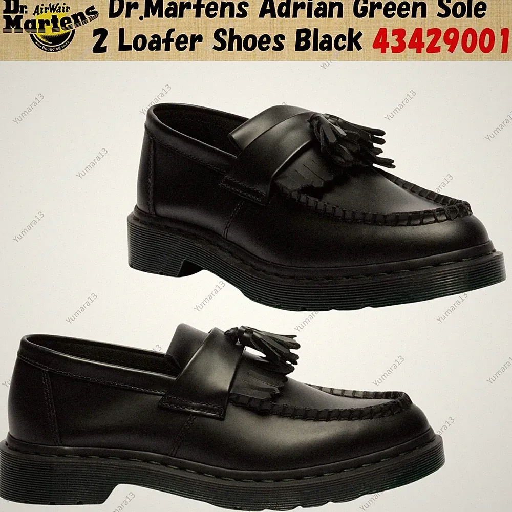 Dr. Martens Adrian Green Sole 2 Loafer Schuhe schwarz 43429001