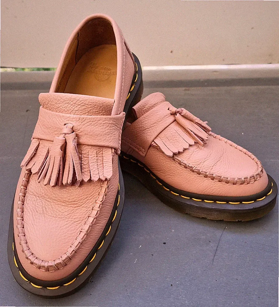 Dr Martens Adrian Nubuck Leder Tassle Loafer