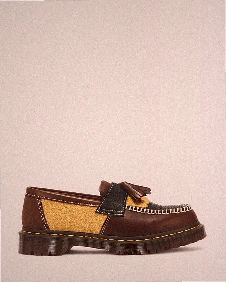 Dr. Martens ADRIAN PWRK Tassel Loafer Multicolor 43585960 UNISEX Japan Neu