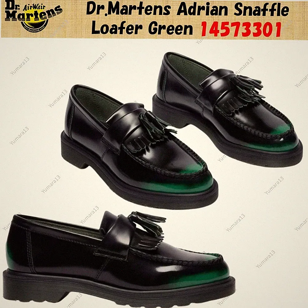Dr.Martens Adrian Snaffle Loafer Grün 14573301