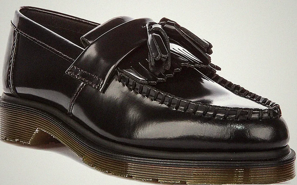 Dr Martens Adrian Tassel Loafer Damen Ballerinas Schwarz EU 36-46