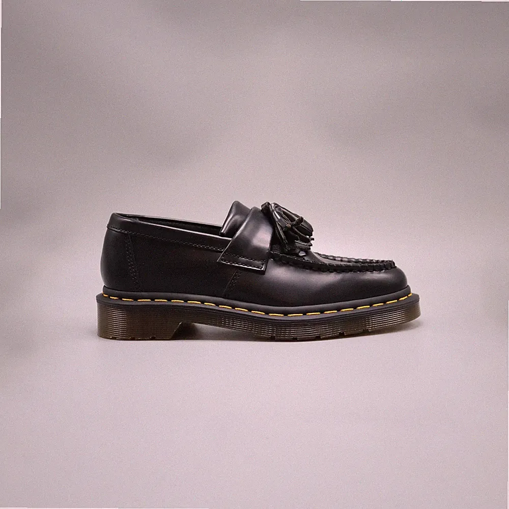 Dr. Martens Adrian Yellow Stitch Leder Quaste Halbschuhe Damen / Herren Schuhe