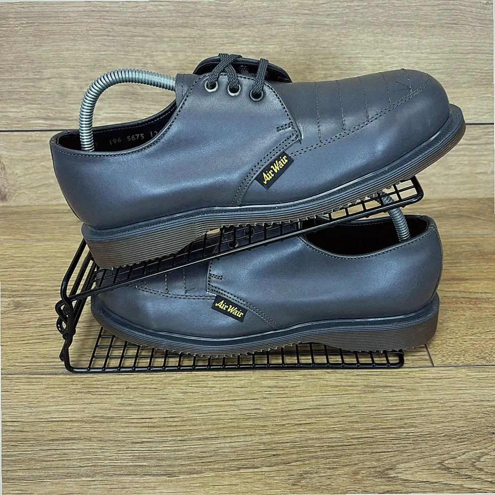 Dr. Martens Herrenschuhe Gr. UK 7 Sicherheit Arbeit Grau Made In England Stahlkappe DM