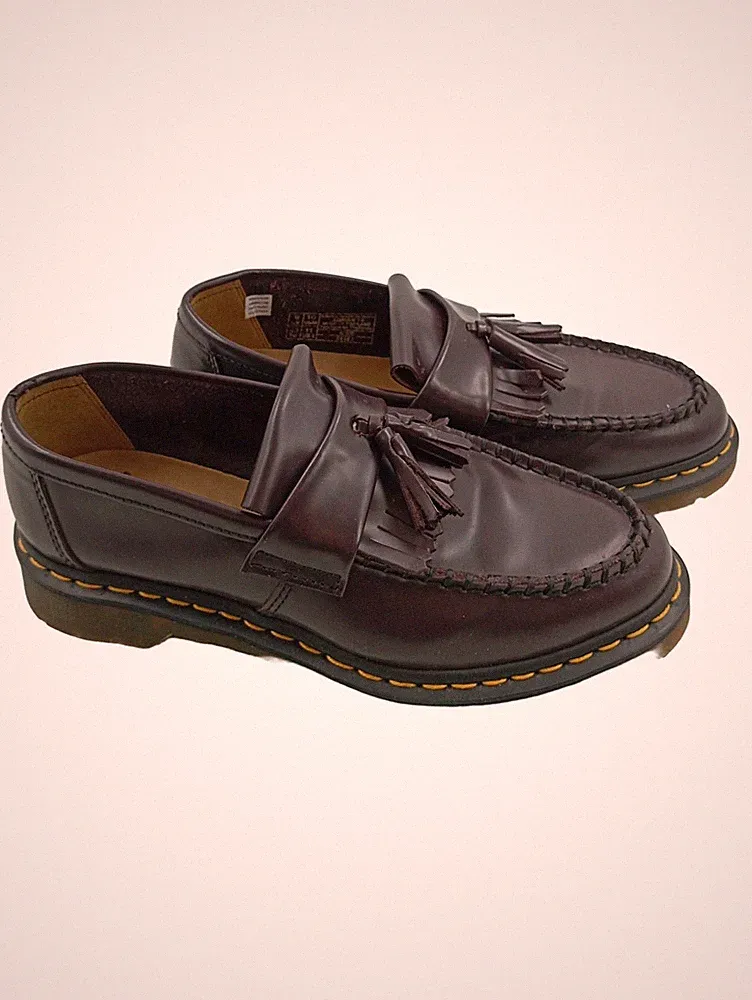 Dr. Martens Loafer Fransen Dunkelbraun Gr. 43