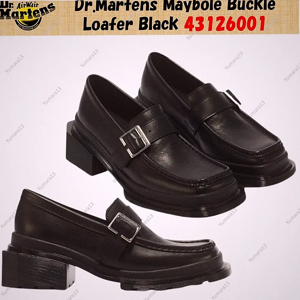 Dr. Martens Maybole Buckle Loafer Schwarz 43126001