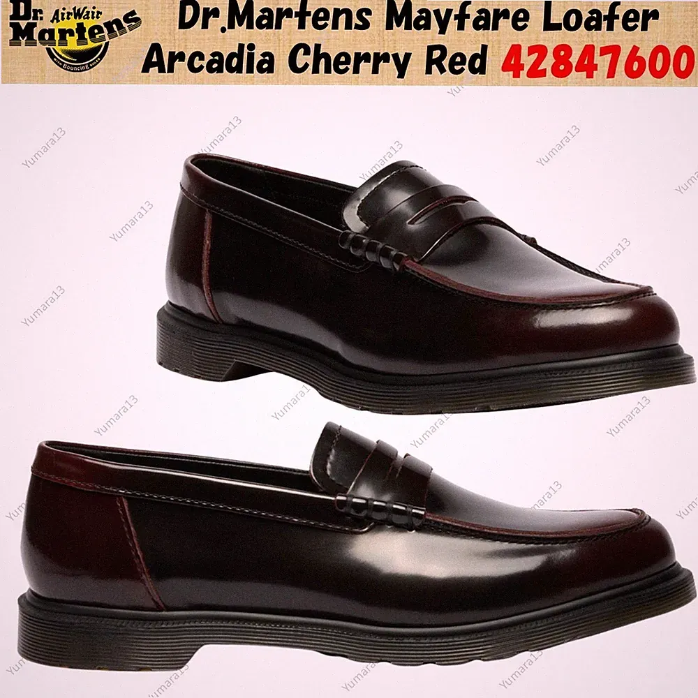 Dr. Martens Mayfare Loafer Arcadia Cherry Red 42847600