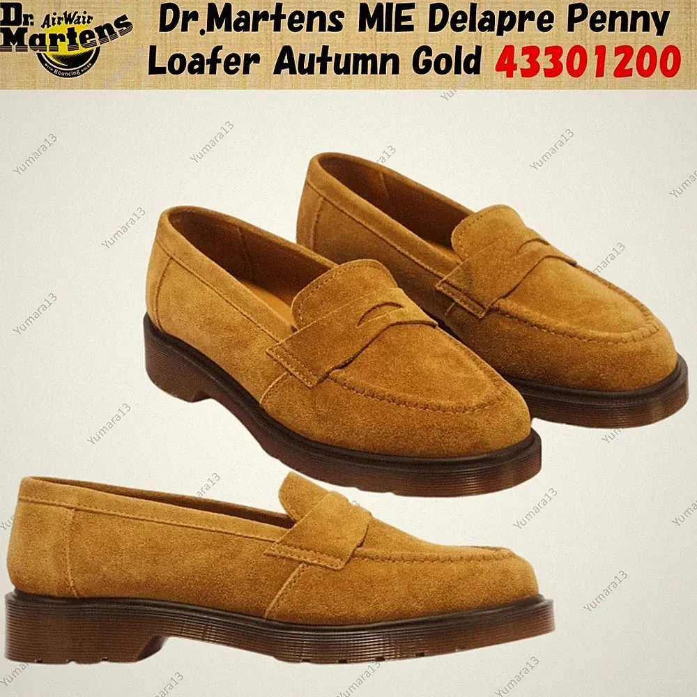 Dr. Martens MIE Delapre Penny Loafer Autumn Gold 43301200