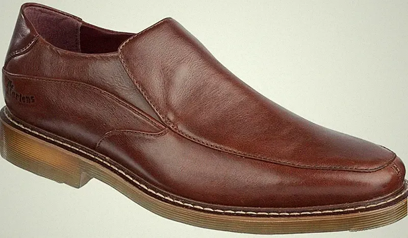 Dr Martens Slip On Smith Loafer Brown 13630201 Classic Doc