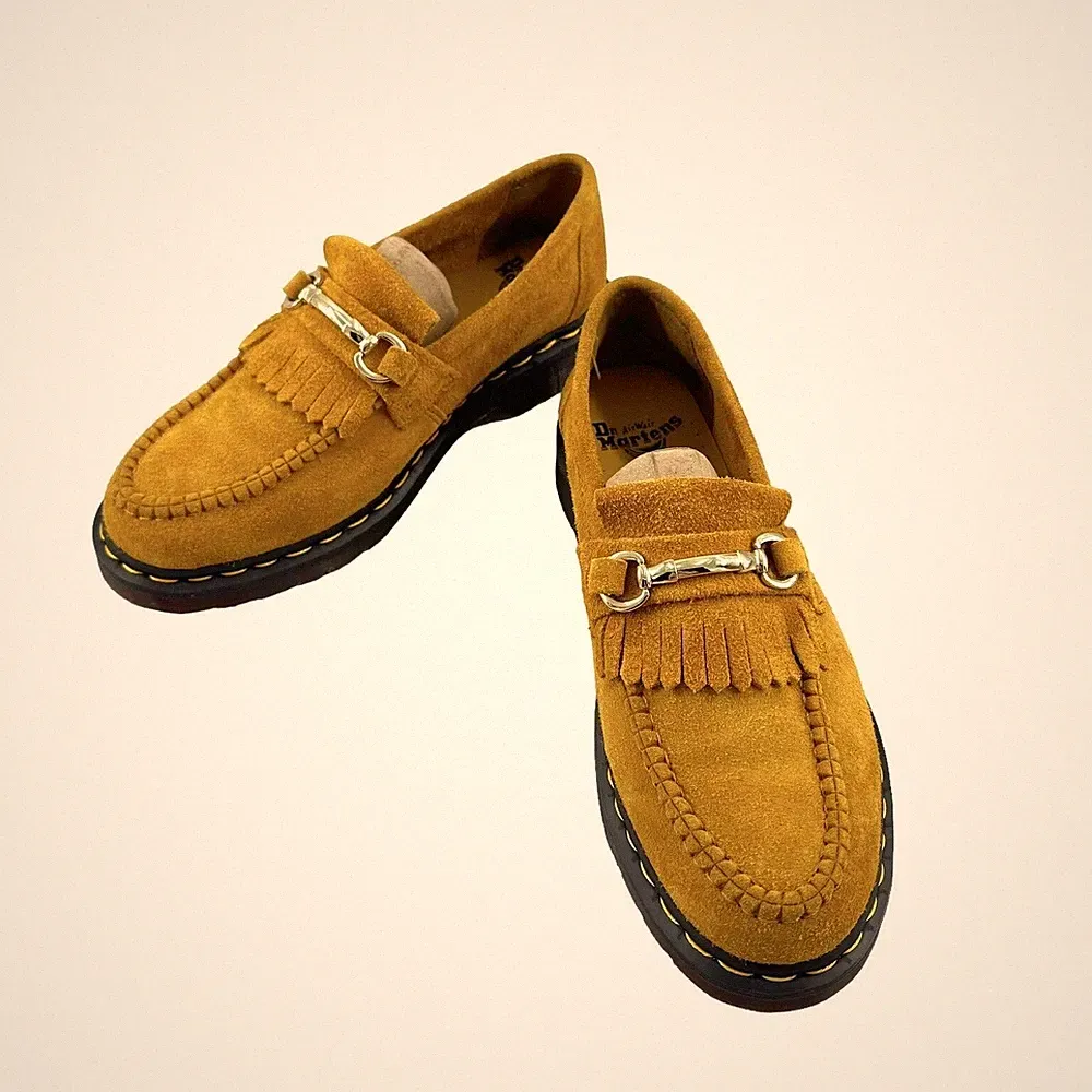 Dr Martens Snaffle Suede Tassle Loafer UK 10 EU 45