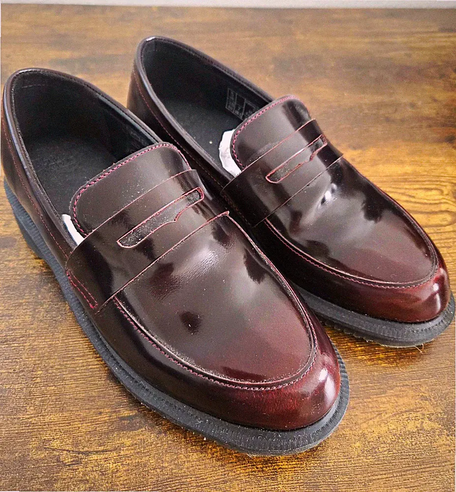 Dr. Martens Temara Herren Loafer Slip-On Leder burgunderrot EU 38