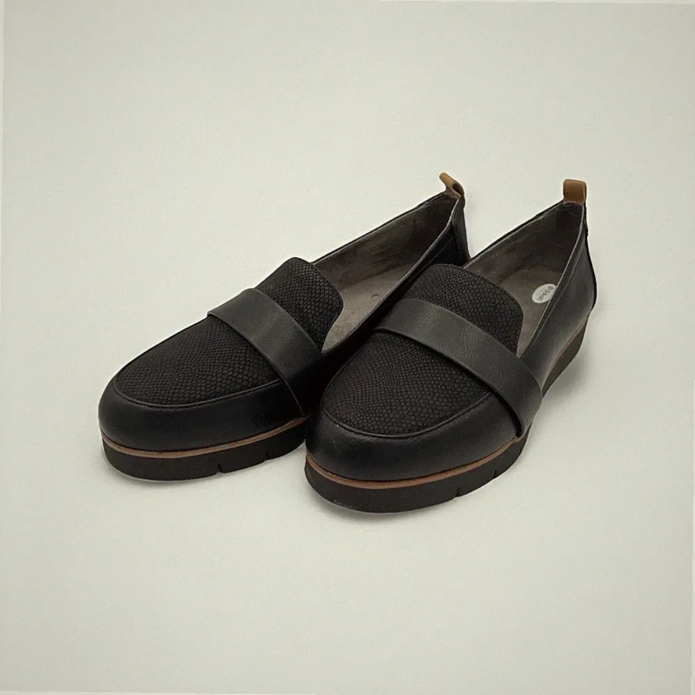 Dr Scholl‘s Women’s Black Comfort Loafers Size 7 W - Cushioned Insole