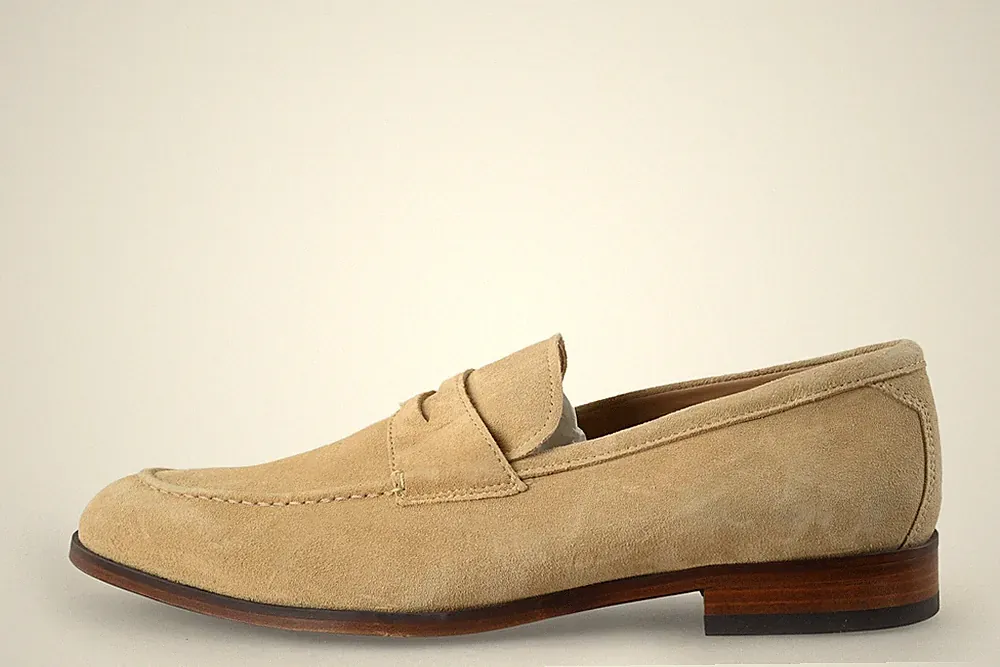 Dutch Dandies Herren Loafers in größe EU 42 Beige