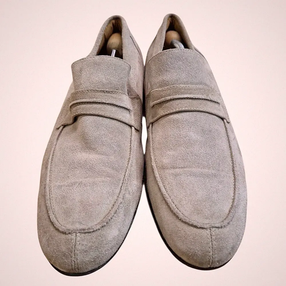 Ecco gr 43 Herren Halbschuhe Slipper Loafer Elegant Sehr Gut K9
