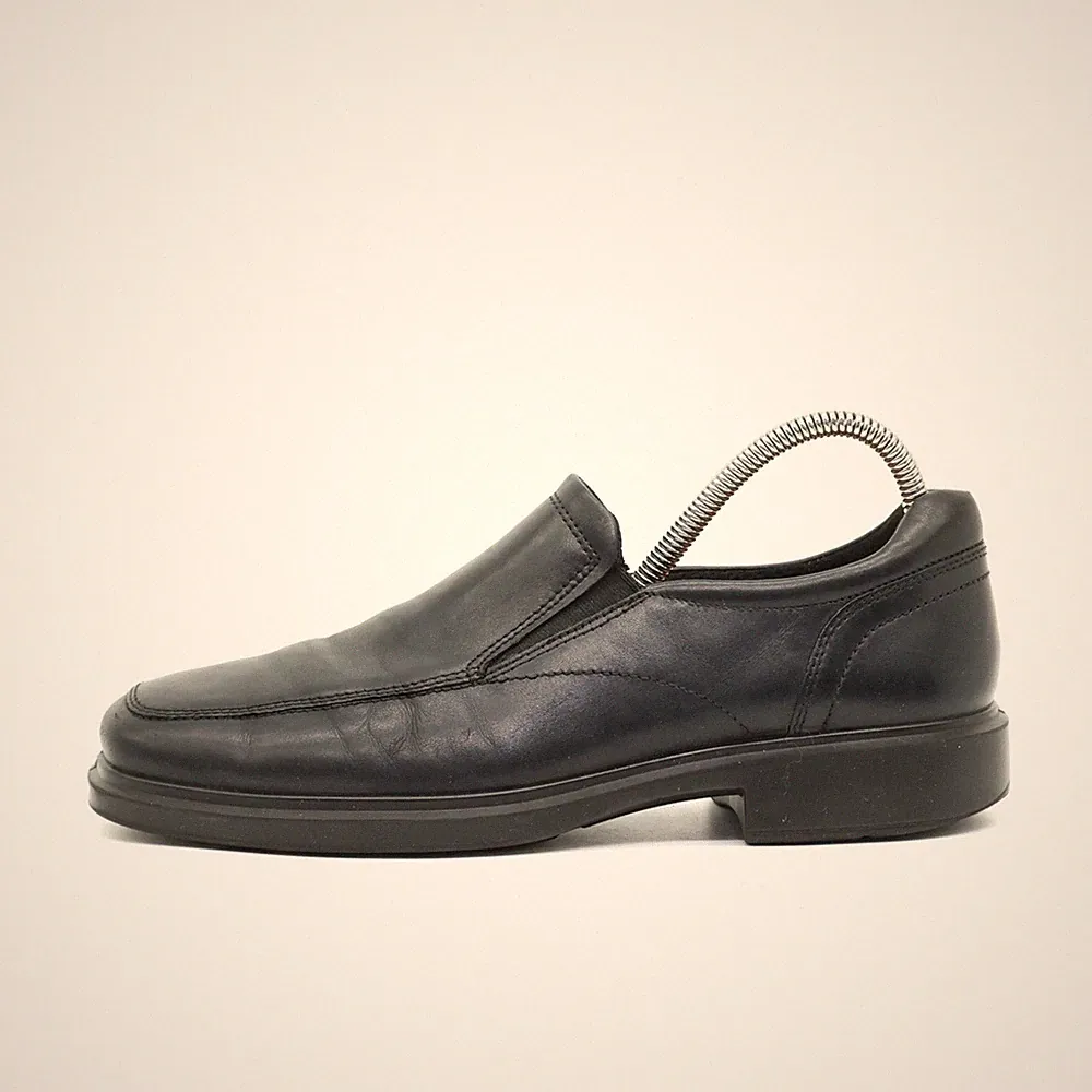 ECCO Herren Elegant EU 40 Helsinki 2 Schwarz Leder Dual fit soles Loafers
